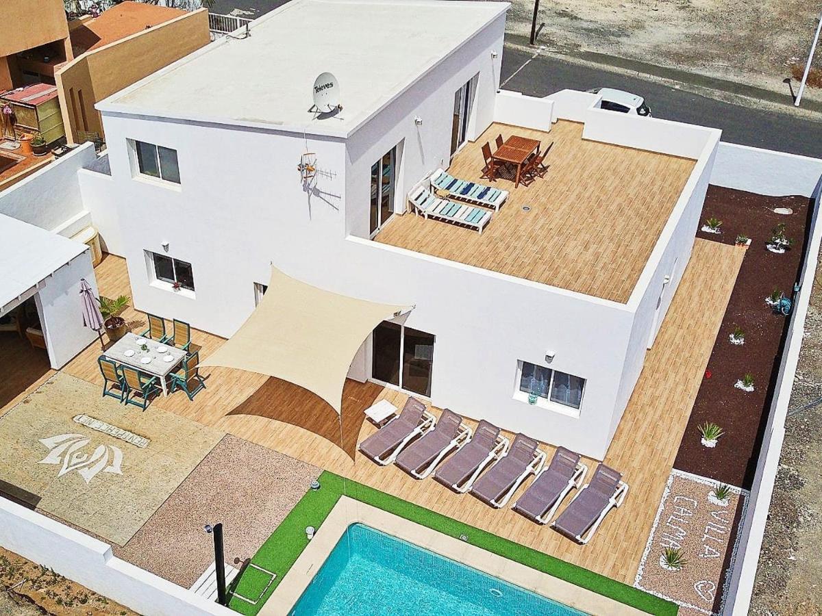 Villa Calma Climatized Pool Private Jacuzzi Spa In Tarajalejo Туйнехе Экстерьер фото